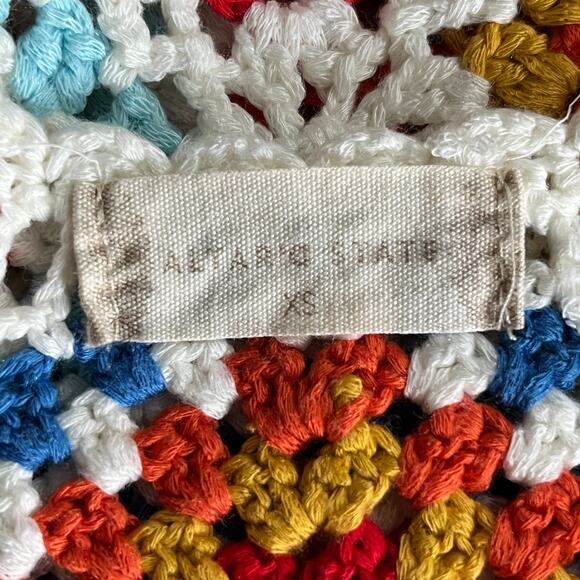 Altr'd State The Blossom Crochet Sleeveless Crop Tank Top XS - Picture 5 of 6